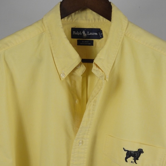 Ralph Lauren Other - XL Ralph Lauren POLO rare Dog Yellow Shirt A6